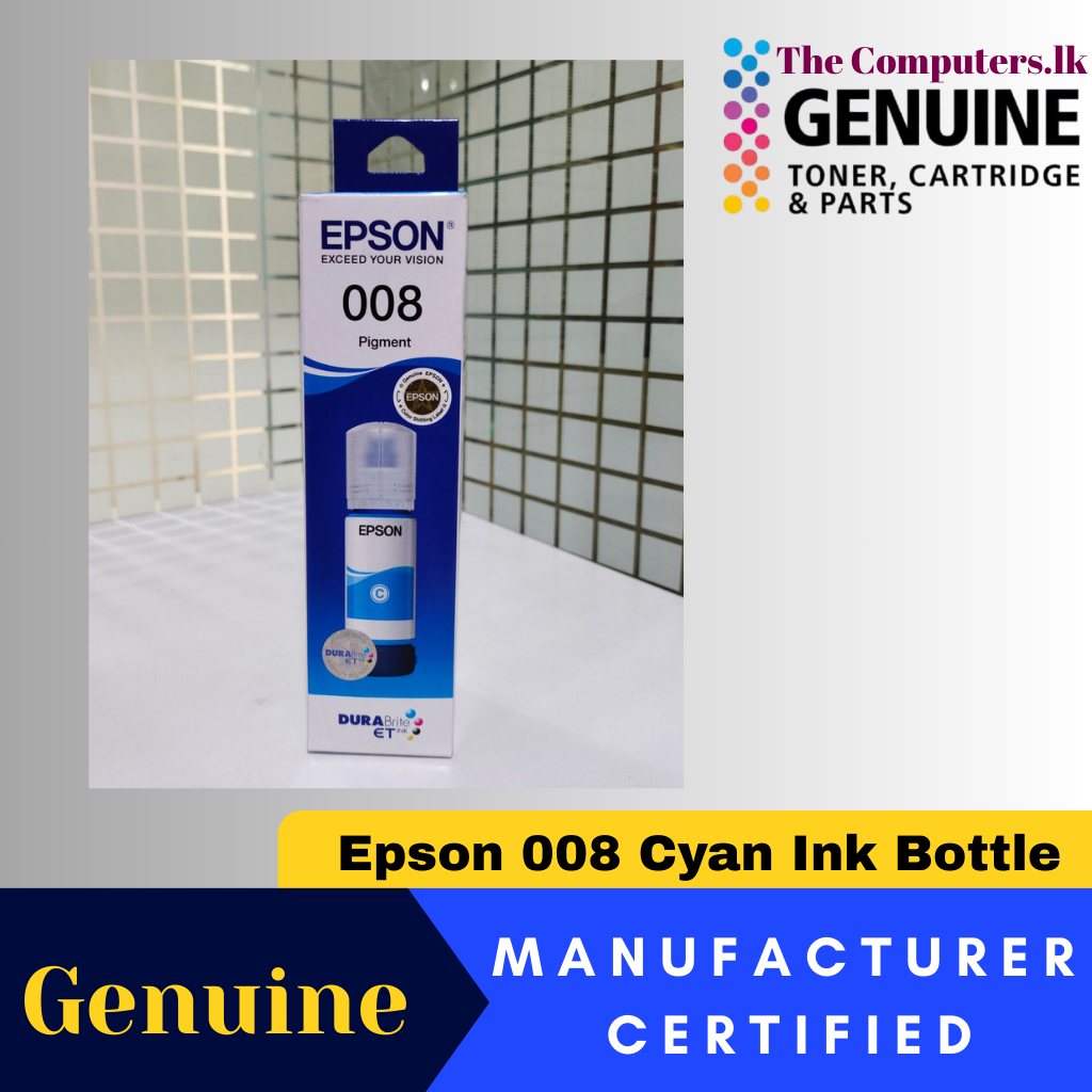 Epson 008 Original Ink Cyan