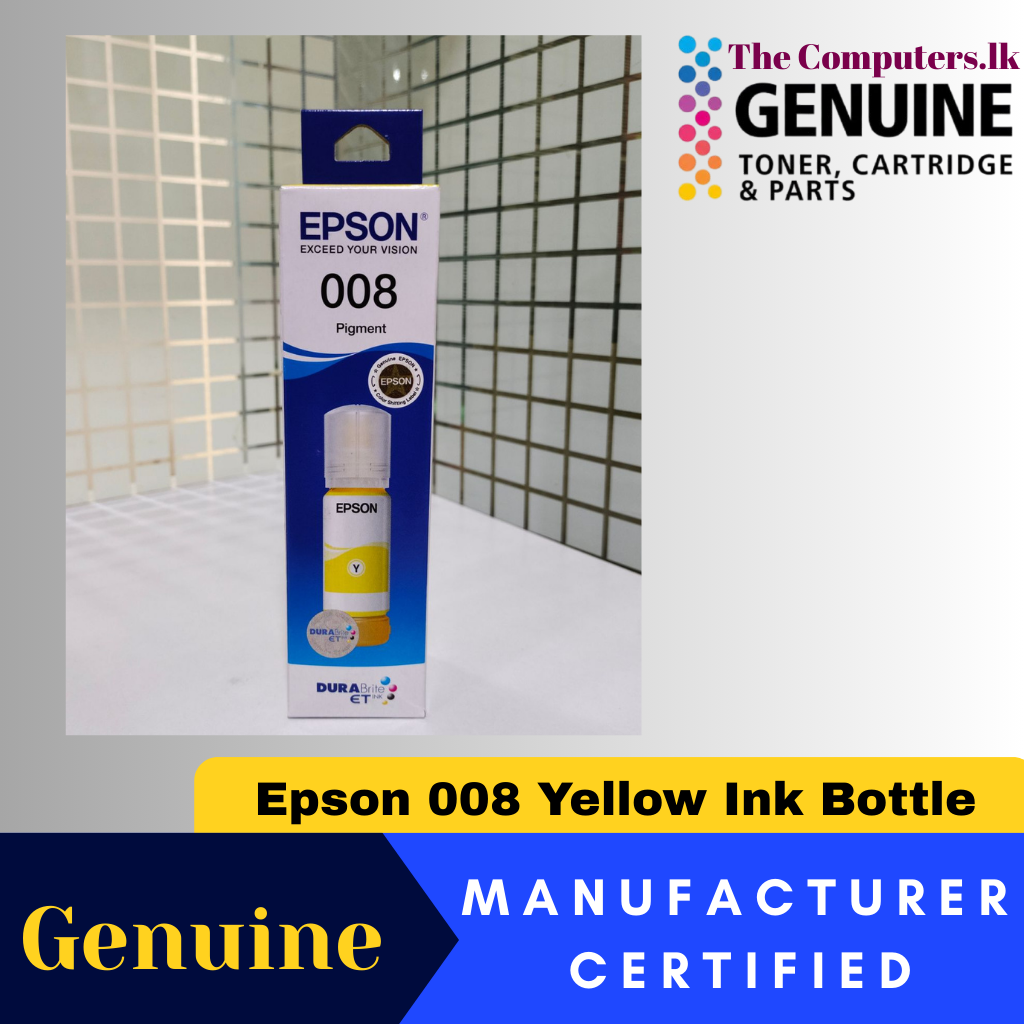 Epson 008 Original Ink Yellow