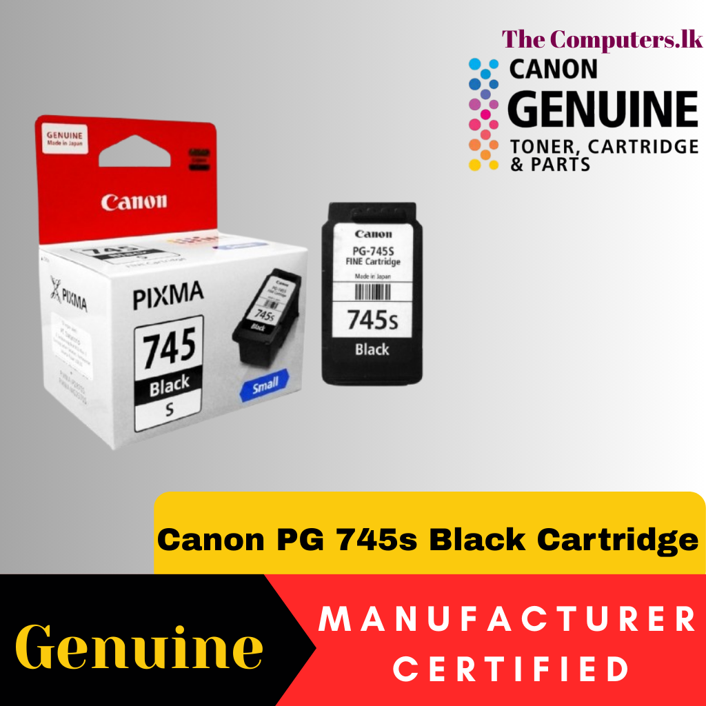 Canon PG-745s Black Ink Cartridge